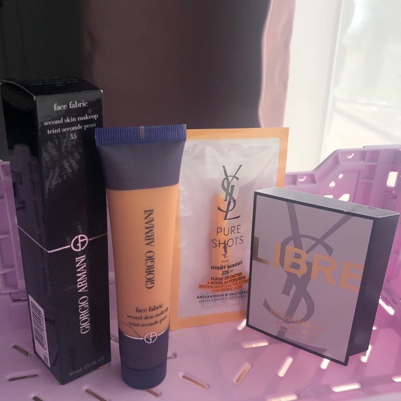 GIORGIO ARMANI Face Fabric Foundation +FREE YSL 💝 - Picture 2 of 4